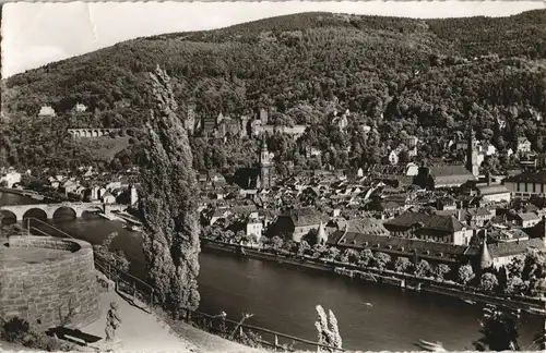 Ansichtskarte Heidelberg Stadt 1964