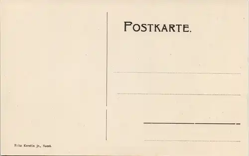 Ansichtskarte Soest Straßen Partie am Ostertor Osthofentor 1910