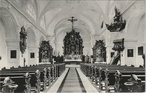 Konstanz Alt-katholische Christuskirche, Innenansicht (Church) 1920