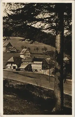Ansichtskarte Titisee-Neustadt Gasthaus und Metzgerei zur Sonne 1937
