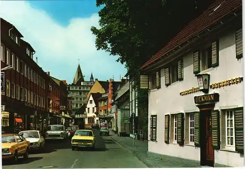 Ansichtskarte Waltrop Dortmunder Straße Restaurant Beckmann 1978