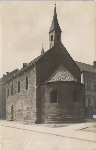Ansichtskarte Soest Straßen Partie an der Kapelle, Kirchen Gebäude 1920