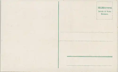 Ansichtskarte Wurzen Partie am Kgl Amtsgericht 1914