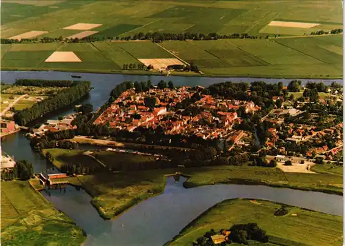 Ansichtskarte Friedrichstadt Luftbild 1979