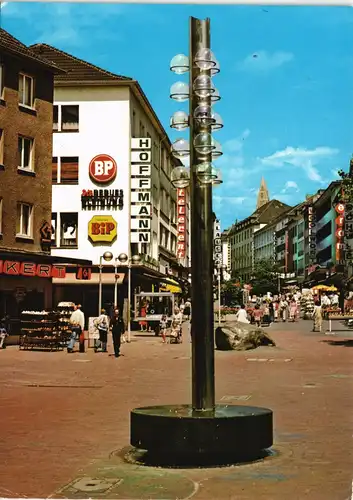 Ansichtskarte Solingen Fußgängerzone belebt Straßen 1978