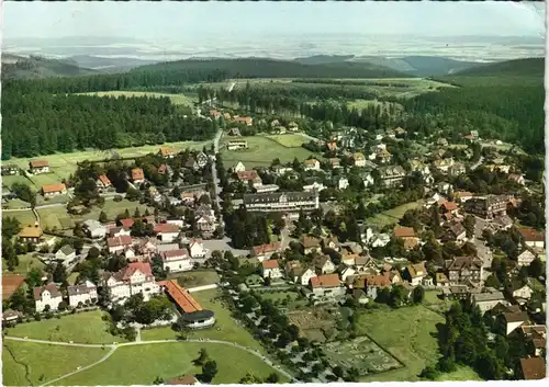 Ansichtskarte Hahnenklee-Bockswiese-Goslar Luftbilder 1968