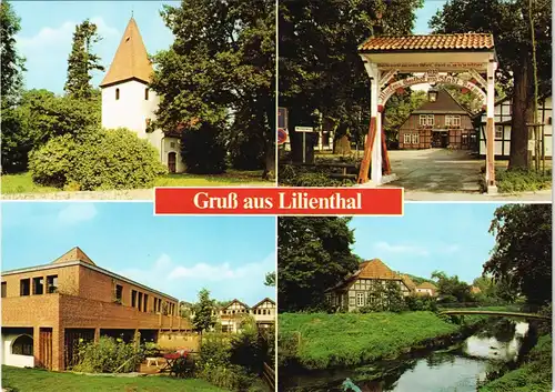 Ansichtskarte Lilienthal Stadtansichten 1978