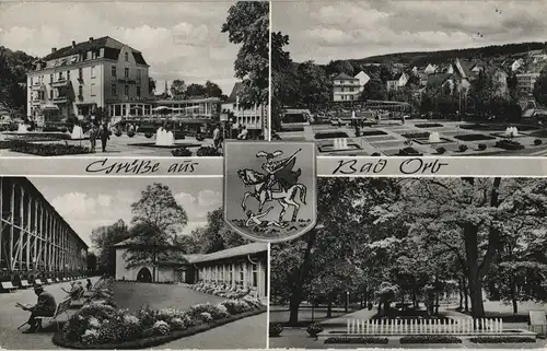 Ansichtskarte Bad Orb Gruss-Aus-Mehrbild-AK mit 4 Ansichten 1967