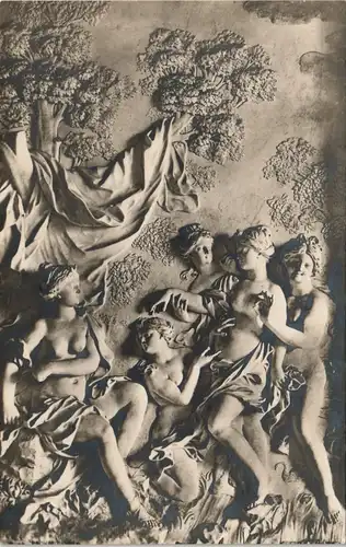 Kassel Cassel Relief im MARMORBAD Verstoßung der Kallisto durch Diana 1910
