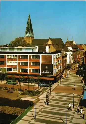 Ansichtskarte Bocholt (Westfalen) Neustraße, Geschäfte 1981