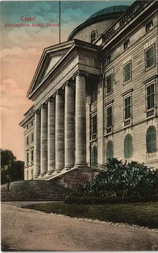 Bad Wilhelmshöhe-Kassel Cassel Königliches Schloss Wilhelmshöhe  1910