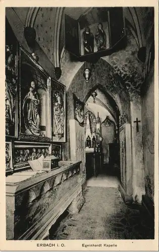 Erbach (Odenwald) Egeinhardt Kapelle Schloss (Erbach/Odenwald) 1910
