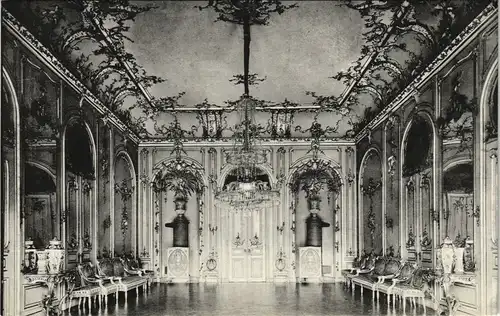 Ansichtskarte Kassel Cassel Schloss Wilhelmsthal Tanzsaal Innenansicht 1910