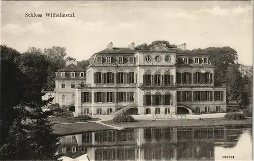 Ansichtskarte Kassel Cassel Schloss Wilhelmsthal Außenansicht (Castle) 1910