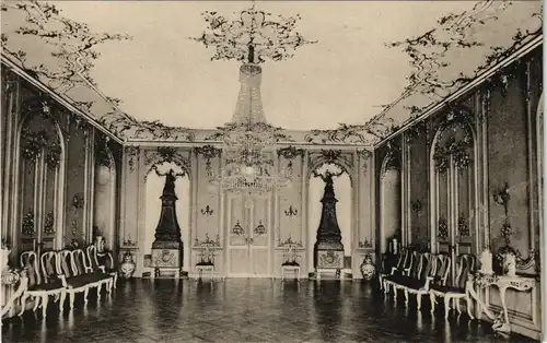 Ansichtskarte Kassel Cassel Inneres Schloss Wilhelmsthal Tanzsaal 1910