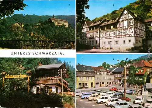 Bad Blankenburg Schloss Schwarzburg Erholungsheim Hähnel Schweizerhaus 1977