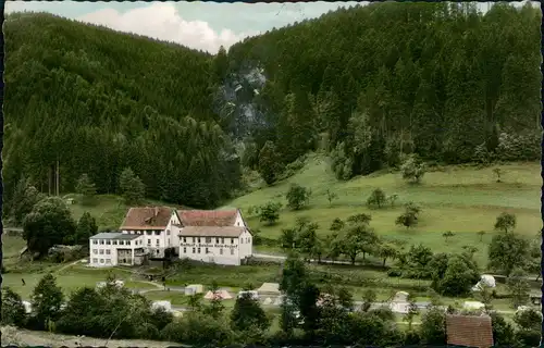 Ansichtskarte Bad Wildbad Gasthof Pension Klein Enzhof 1958