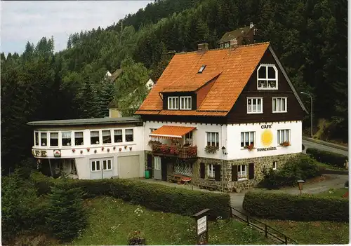 Ansichtskarte Wildemann (Innerstetal) Café Sonnenhügel Familie Gehrke 1975
