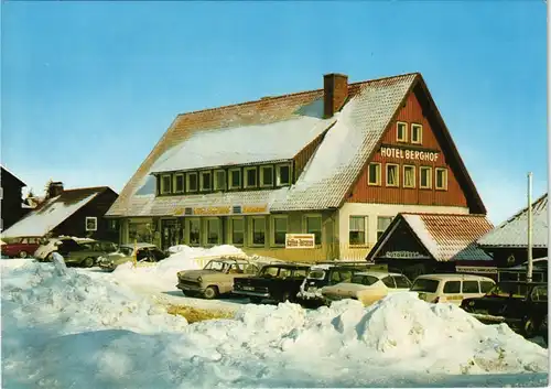 Ansichtskarte Torfhaus (Harz)-Altenau HOTEL BERGHOF Inh. W. Hildebrandt 1971