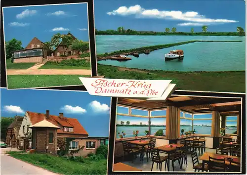 Ansichtskarte Damnatz Gaststätte Fischer-Krug MB 1978