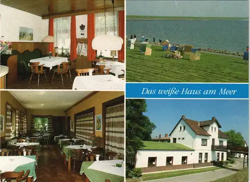 Warwerort (Kr. Dithmarschen)-Wesselburen MV Hotel "Das weiße Haus am See" 1981