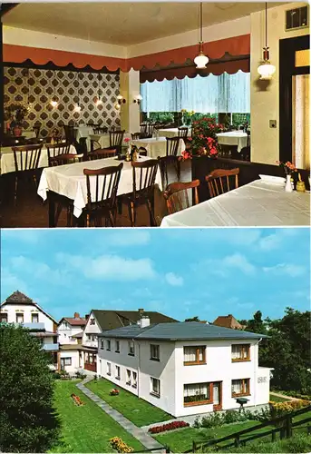 Ansichtskarte Büsum Hotel Pension Siegfried - Gaststube 1979