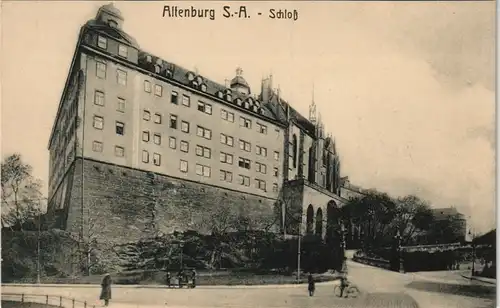 Ansichtskarte Altenburg Schloss Blick Schloß Gesamtansicht 1910