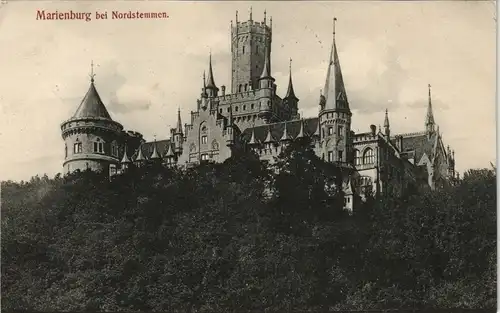 Ansichtskarte Nordstemmen Partie an der Marienburg 1910