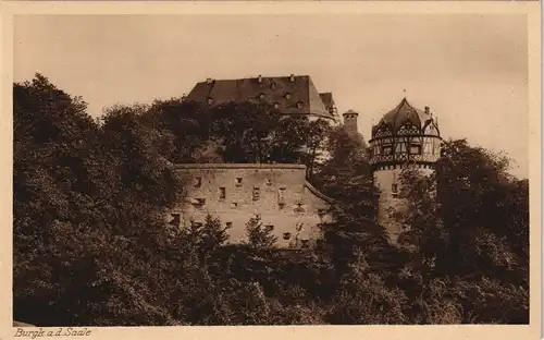 Ansichtskarte Burgk (Saale) Deutschland - Thüringen - Burgk 1930