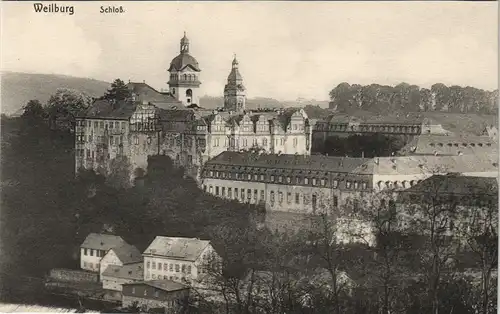 Weilburg (Lahn) Panorama-Ansichten mit Schloß (Castle View) 1910