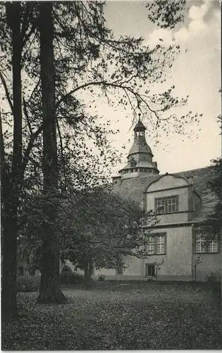 Ansichtskarte Weilburg (Lahn) Schloß mit Schlossgarten 1910