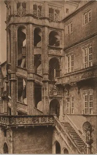 Ansichtskarte Torgau Schloss Hartenfels - Wedelstein 1918