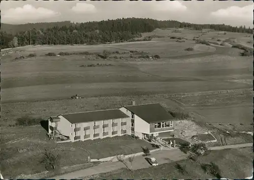 Ansichtskarte Schopfloch (Schwarzwald) Luftbild Hotel am Rödelsberg 1962