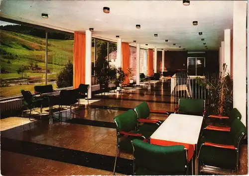 Ansichtskarte Hachen (Kr. Arnsberg) Sauerlandklinik - Foyer 1972