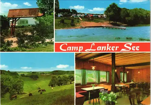 Ansichtskarte Preetz Camp Lanker See MB - Wohnwagen 1979