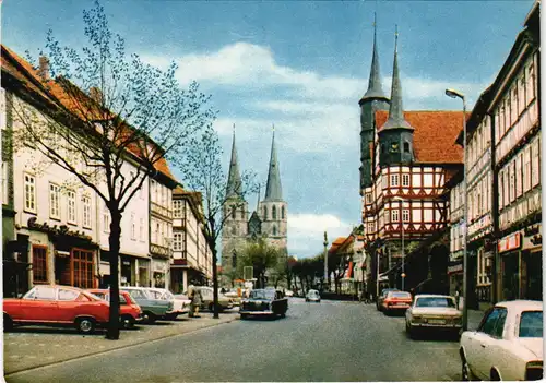 Ansichtskarte Duderstadt Straße Mercedes Benz 1962