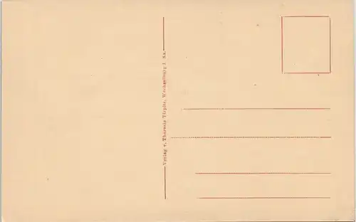 Ansichtskarte Wechselburg Kanzel Gräflich-Schönburgschen Schloßkirche 1910