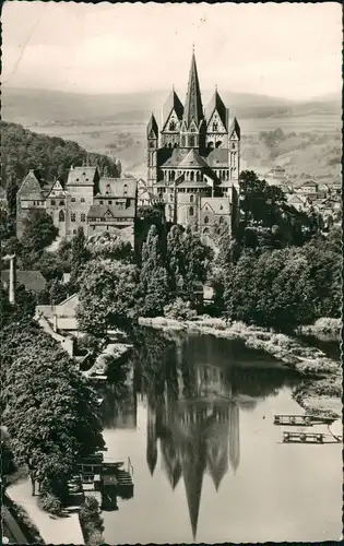 Ansichtskarte Limburg (Lahn) Panorama-Ansicht Blick auf den Dom 1959