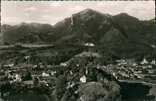 Ansichtskarte Marquartstein Umland-Ansicht Achental mit Breitenstein 1965