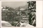 Ansichtskarte Baden-Baden Panorama mit Stiftskirche u. Neues Schloß 1952