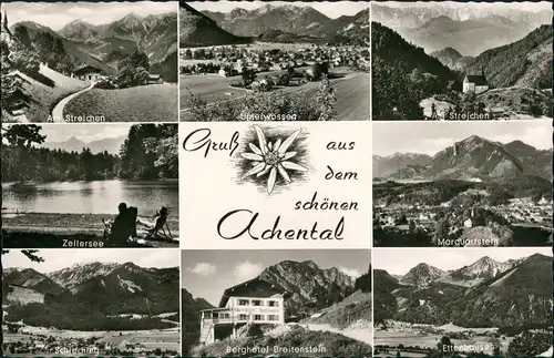.Bayern Achental (Bayern) am Streichen, Zellersee MB Edelweiß 1963