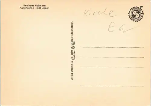 Ansichtskarte Lienen Mehrbild-AK mit 4 Ortsansichten 1970