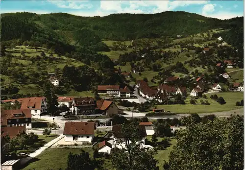 Ottenhöfen im Schwarzwald Panorama-Ansicht Ortsteil Lauenbach 1965
