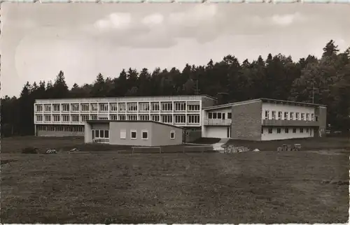 Ansichtskarte Engelsbrand Partie am Krankenhaus 1961