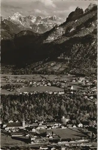 Ansichtskarte Bad Reichenhall Totale 1963