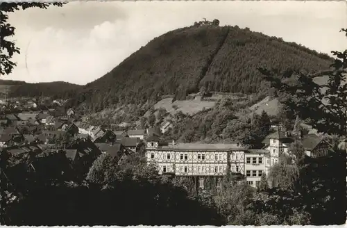 Bad Lauterberg im Harz Erholungsheim St. Benno-Stift mit Hausberg 1959