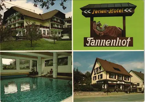 Ansichtskarte Simonswald Hotel Restaurant Tannenhof 1988
