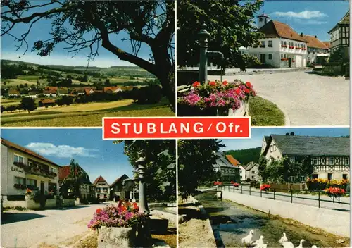 Ansichtskarte Stublang-Bad Staffelstein 4 Bild: Stadt, Straßen 1979
