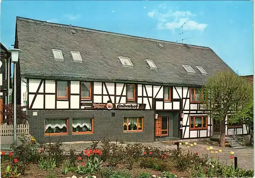 Ansichtskarte Eversberg-Meschede Hotel Pension LINDENHOF Mittelstraße 1975