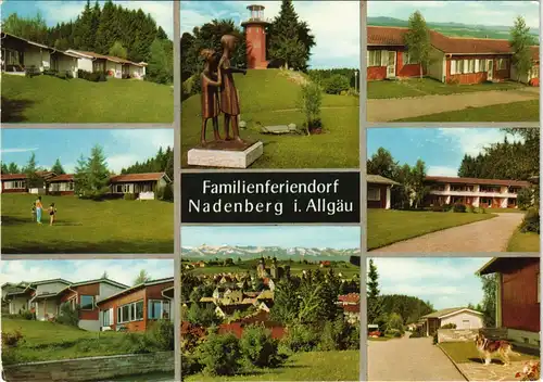 Ansichtskarte Nadenberg (Dorf)-Lindenberg (Allgäu) Familiendorf MB 1981